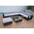 8 pcs populêre rieten meubels sofa set